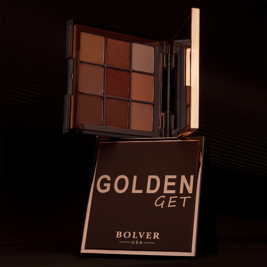 BOLVER USA 9 COLOR EYESHADOW E09 - GOLDEN