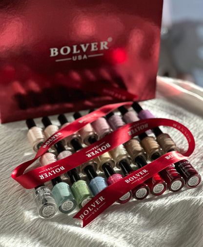 25-color nail polish box
