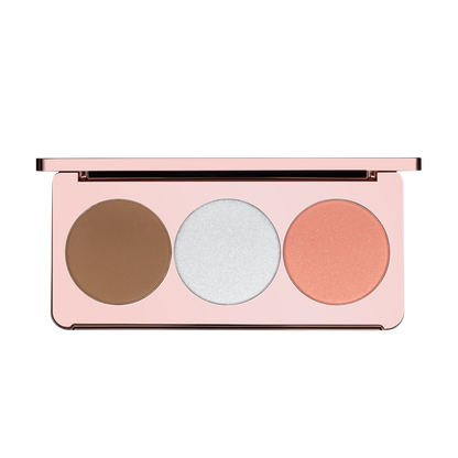Trio Highlighter Palette LET ME STAY 02